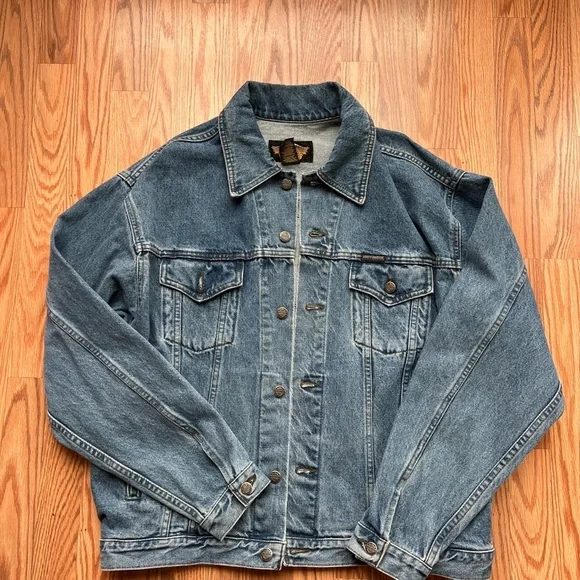 Harley-Davidson Blue Denim Jacket - Picture 3 of 8